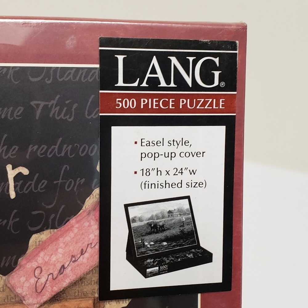 Lang Build Your Nation through Education 500 Piece Puzzle 2013 Sealed - Picture 3 of 6